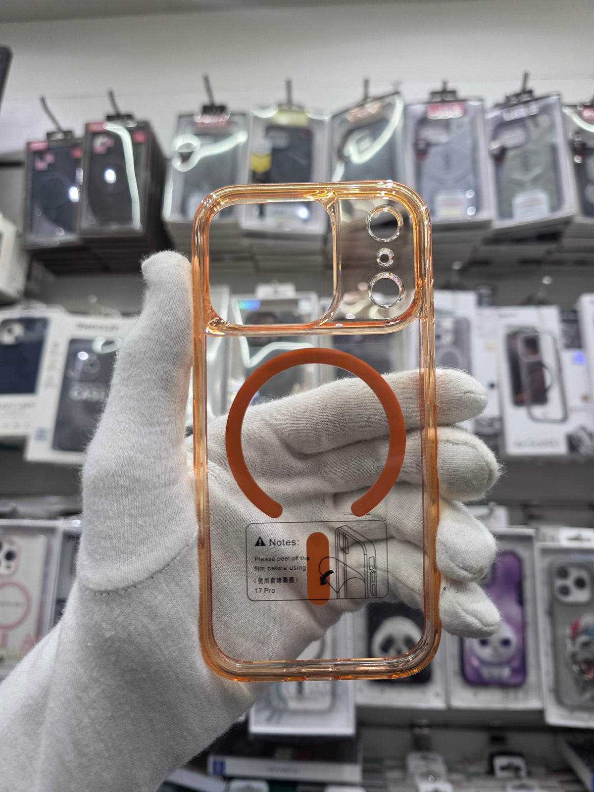 KUVETE Clear Magsafe Case - iPhone 17 Pro Back Cover