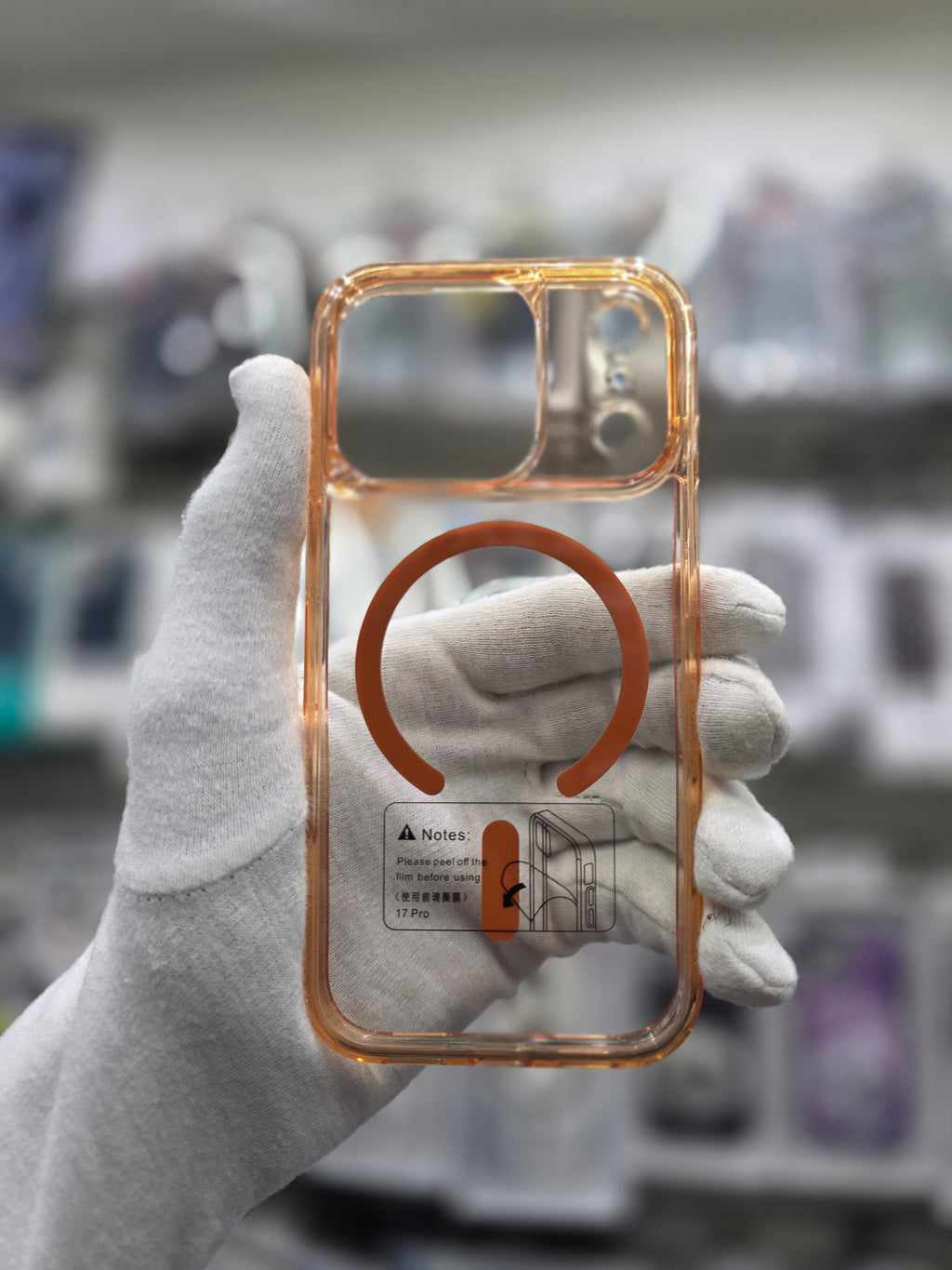KUVETE Clear Magsafe Case - iPhone 17 Pro Back Cover