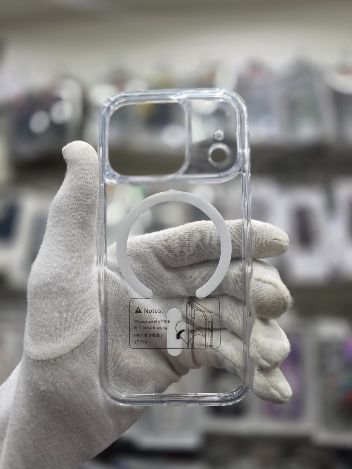 KUVETE Clear Magsafe Case - iPhone 17 Pro Back Cover