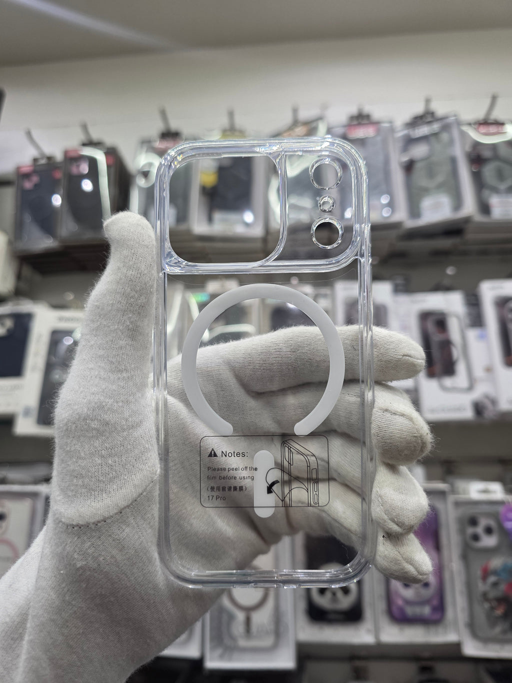 KUVETE Clear Magsafe Case - iPhone 17 Pro Back Cover