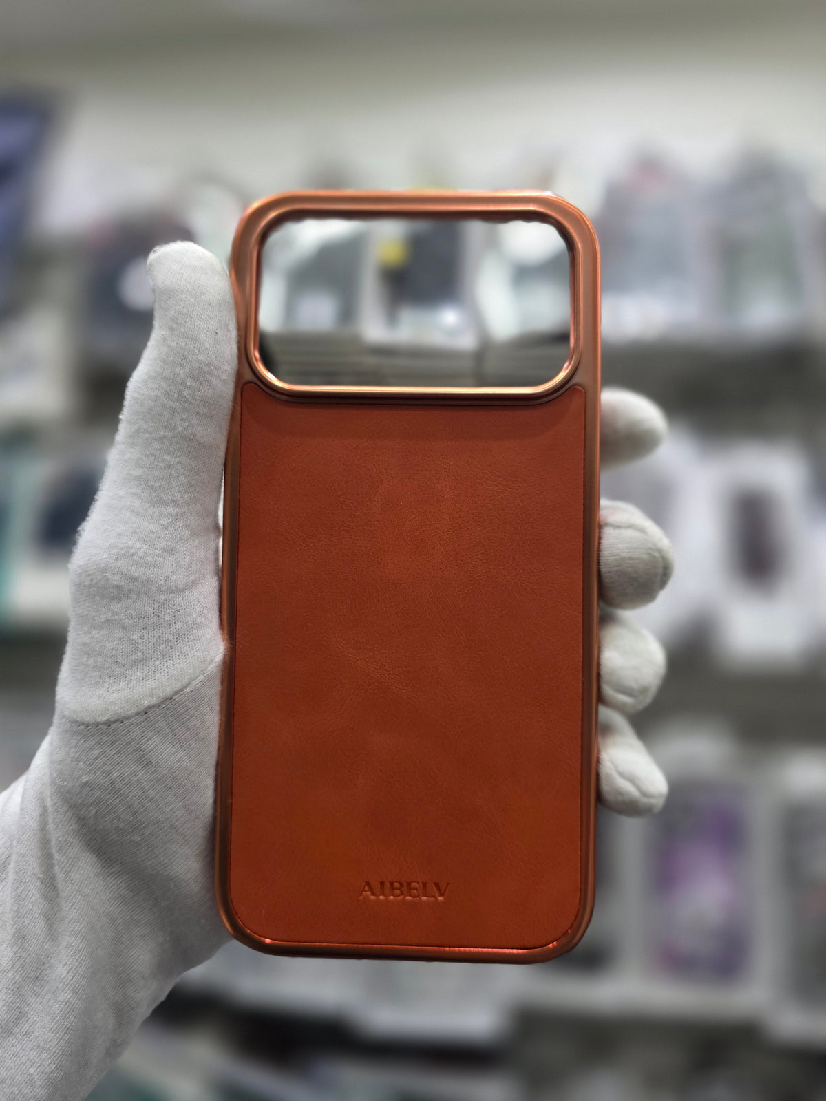 AIBELV Classic Leather Case - iPhone 17 Pro Max Back Cover