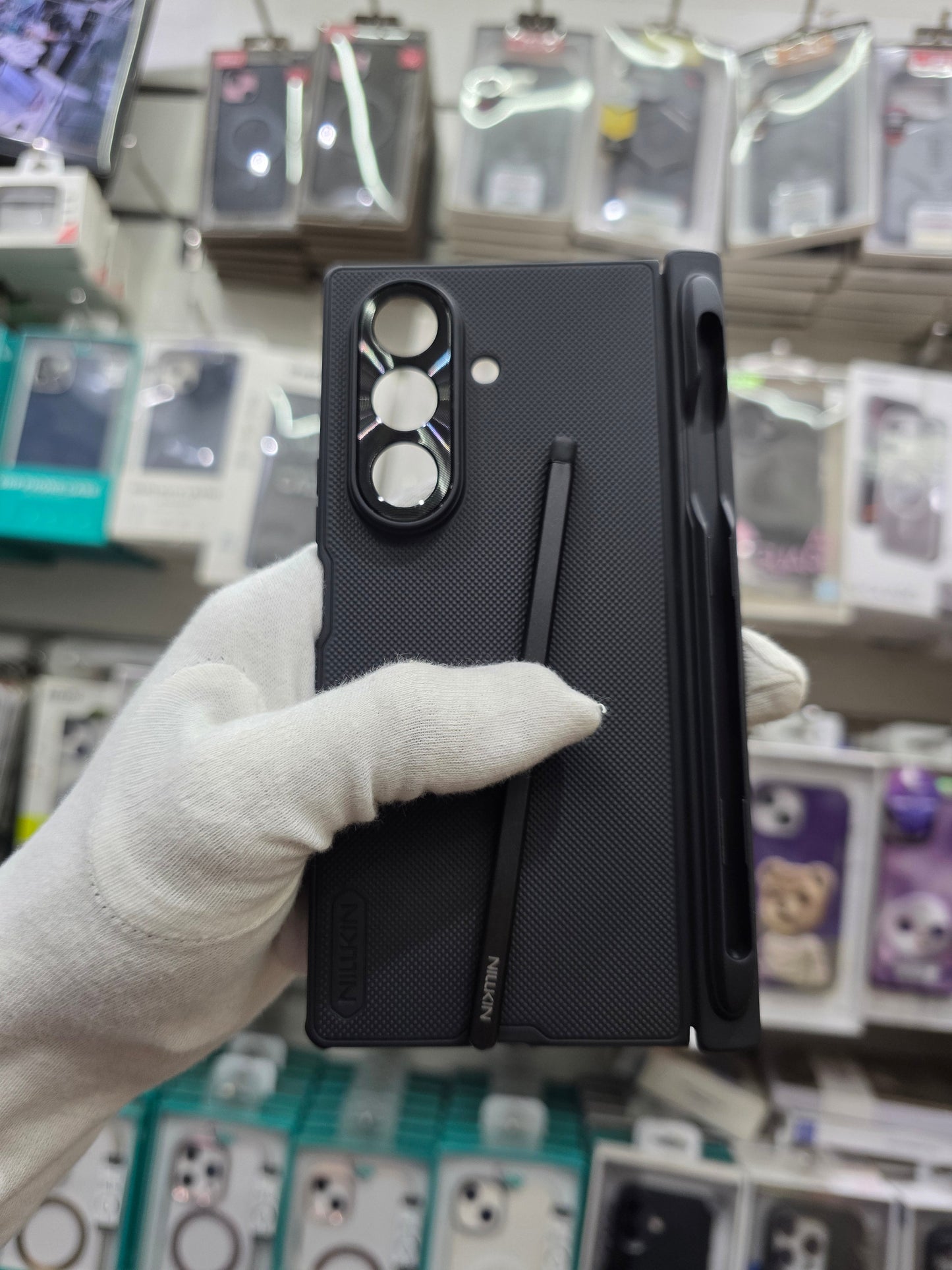 Nillkin Super Frosted Shield Fold with S-Pen case Matte cover case - Samsung Galaxy Z Fold 7