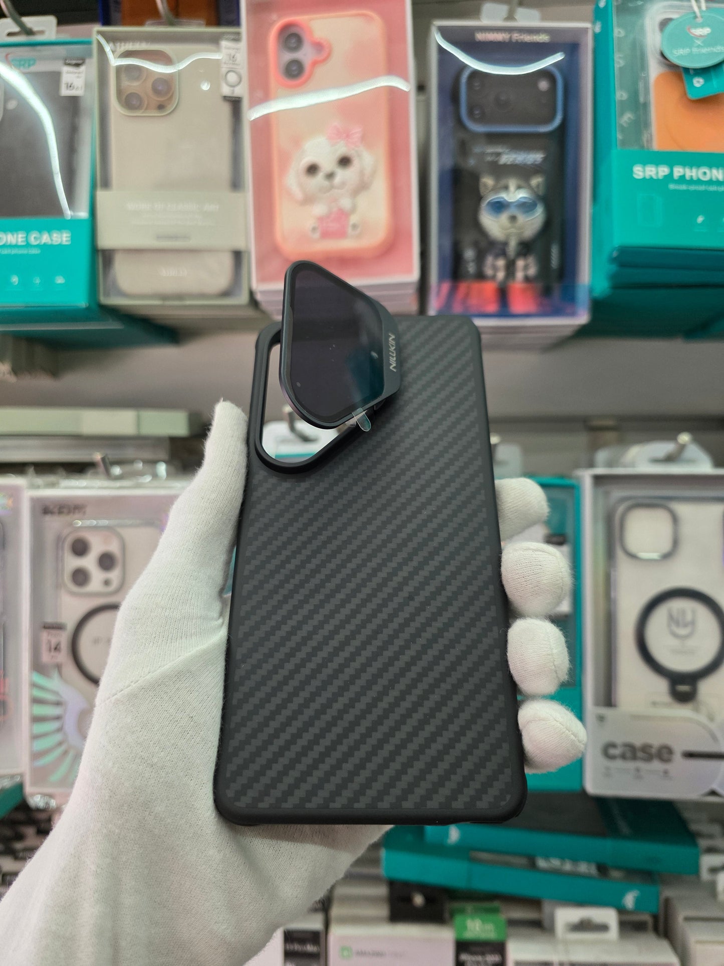 Nillkin CarboProp Magnetic MagSafe Transparent Lens Guard Edition Aramid fiber armor case - Samsung Galaxy S26 Ultra