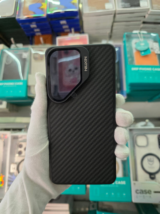 Nillkin CarboProp Magnetic MagSafe Transparent Lens Guard Edition Aramid fiber armor case - Samsung Galaxy S26 Ultra