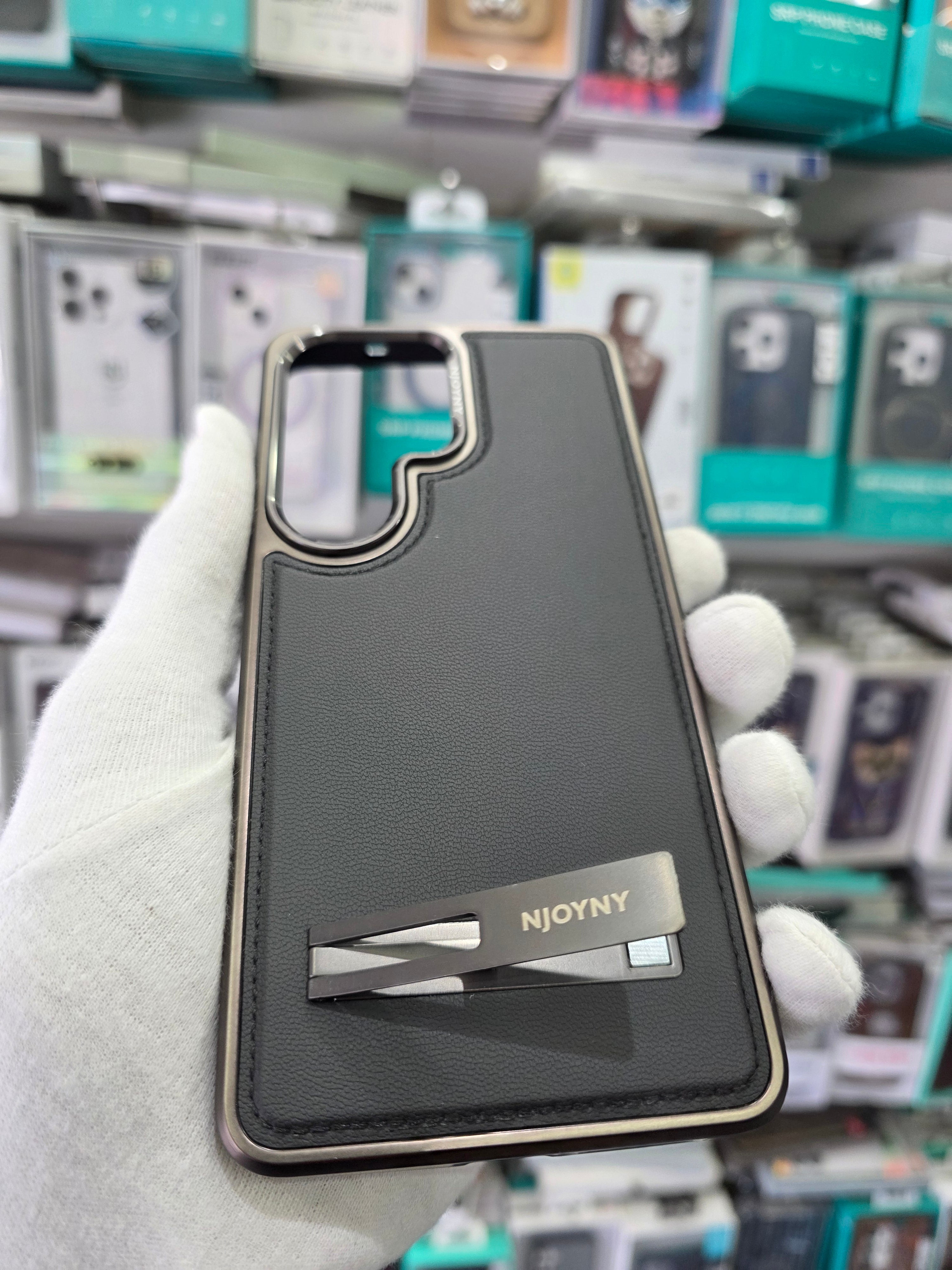 NY Classis Leather with Stand - Samsung S26 Ultra Back Case