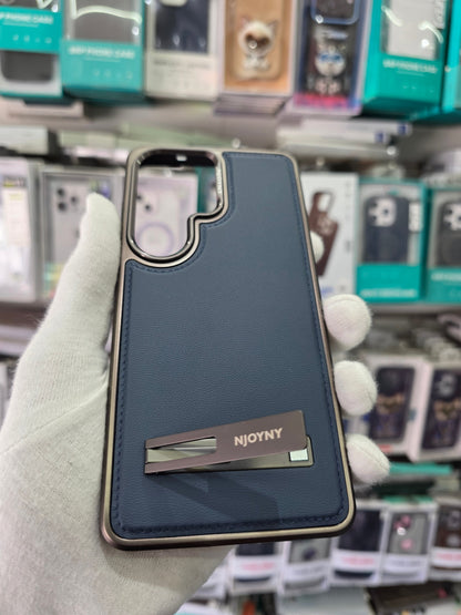 NY Classis Leather with Stand - Samsung S26 Ultra Back Case