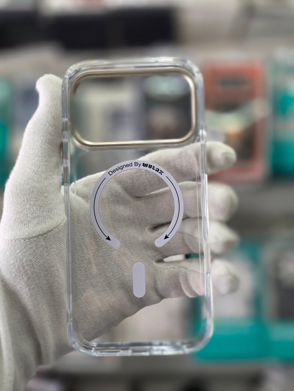 Wutex Clear Magsafe - iPhone 17 Pro Max Back Case