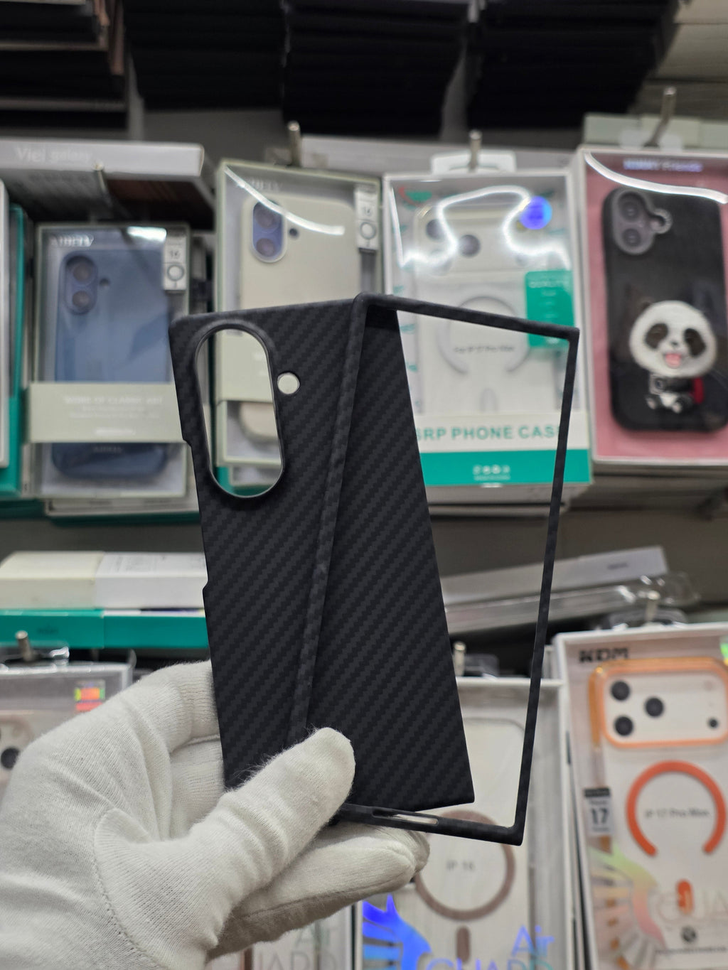 Luxo Carbon Fiber Magsafe Case - Samsung Z Fold 8 Ultra