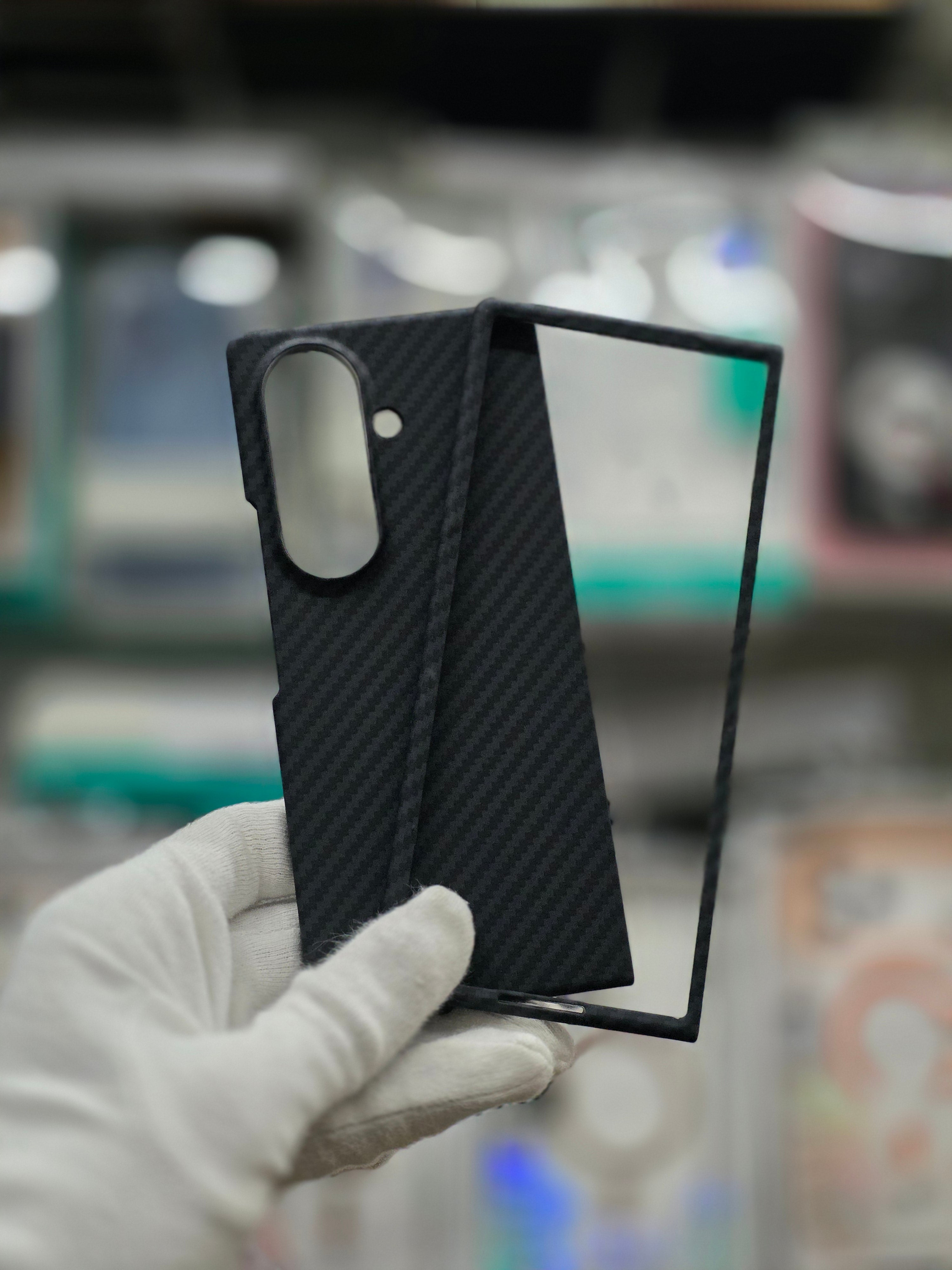 Luxo Carbon Fiber Magsafe Case - Samsung Z Fold 8 Ultra