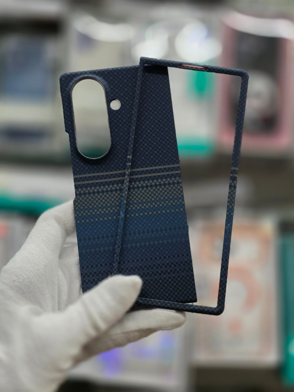 Luxo Carbon Fiber Magsafe Case - Samsung Z Fold 8 Ultra