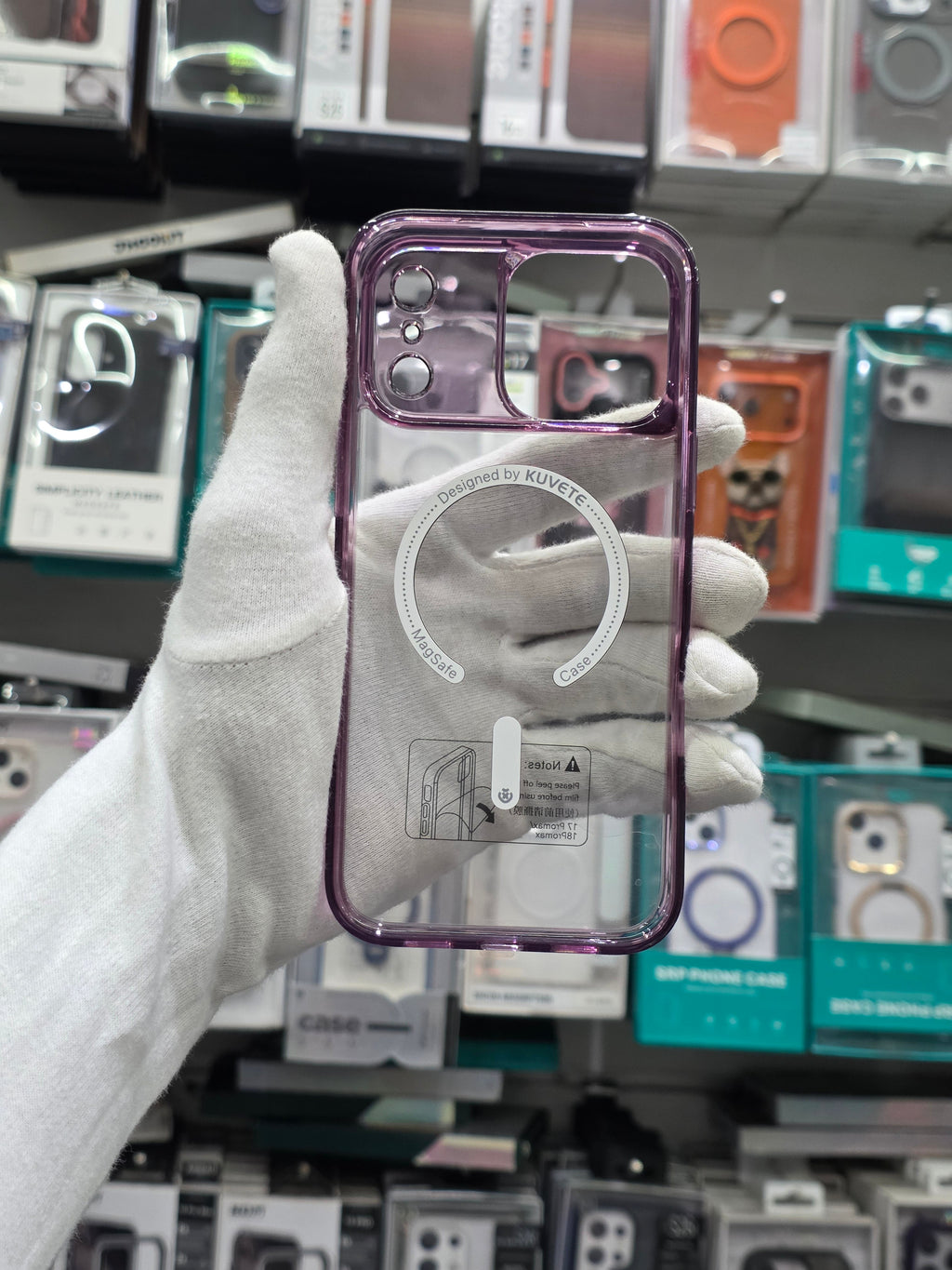 KUVETE Clear Magsafe Case - iPhone 18 Pro  Back Cover