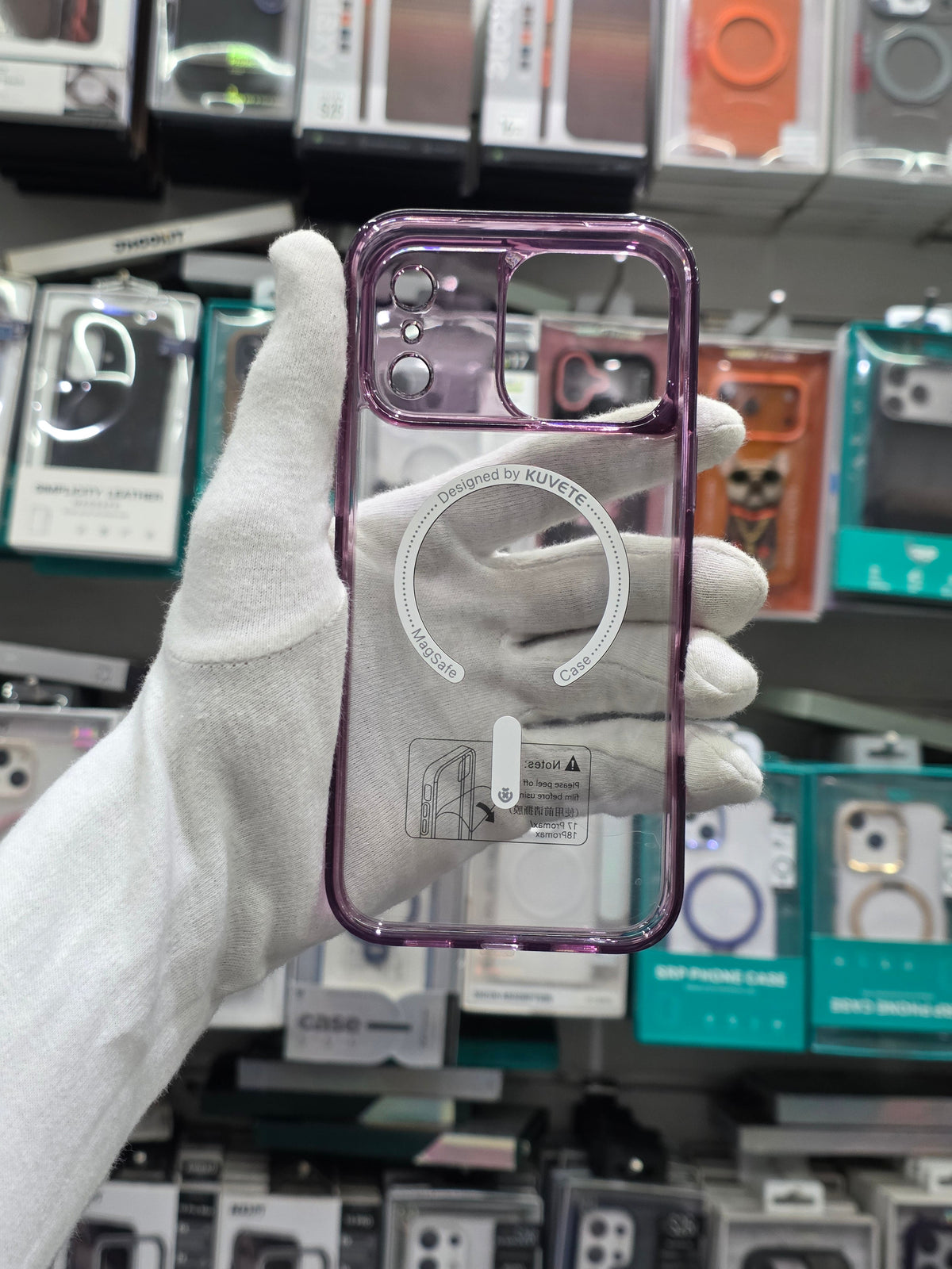 KUVETE Clear Magsafe Case - iPhone 18 Pro Max Back Cover