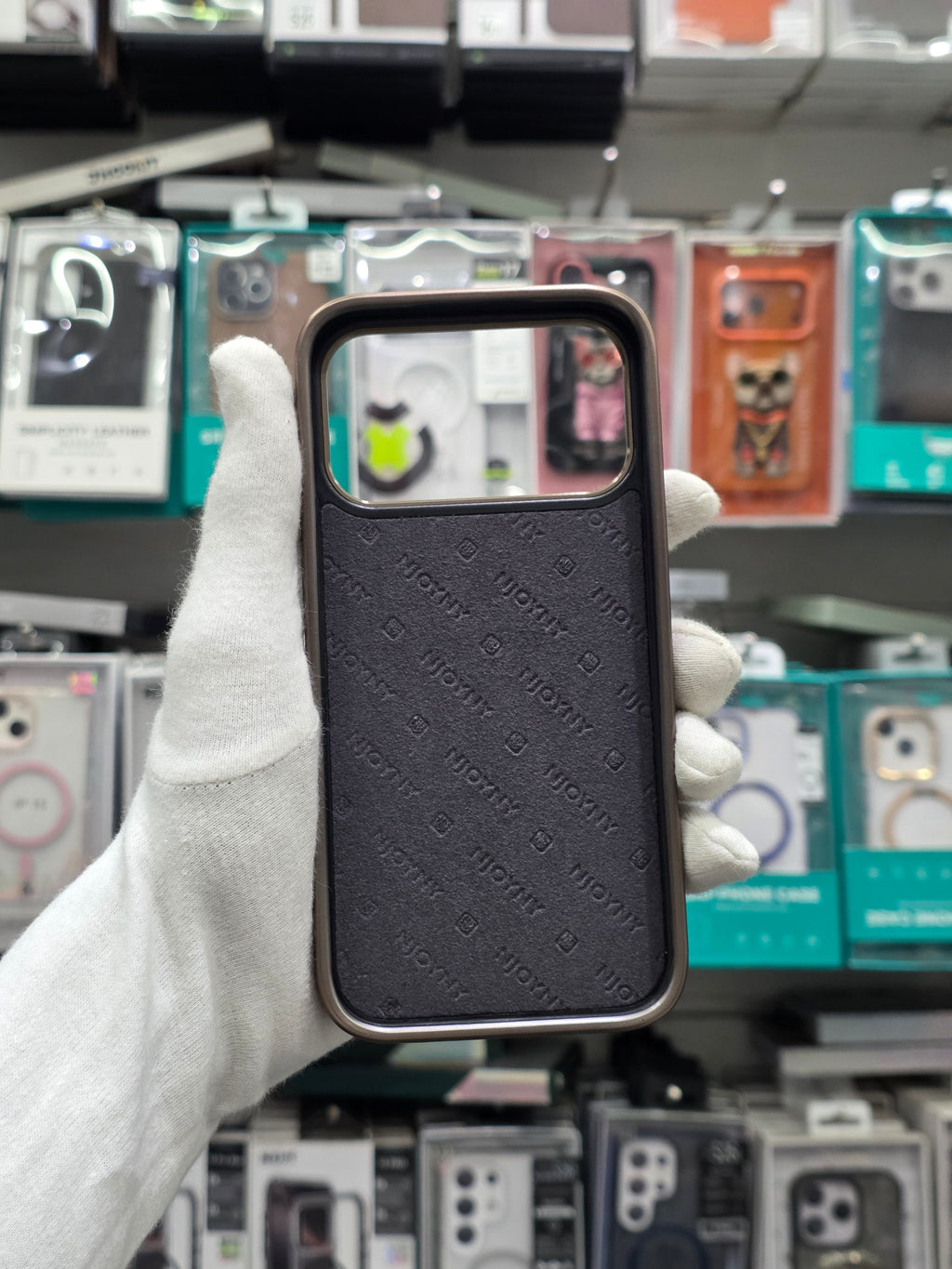 NY Classis Leather Case with Stand - iPhone 18 Pro Back Cover