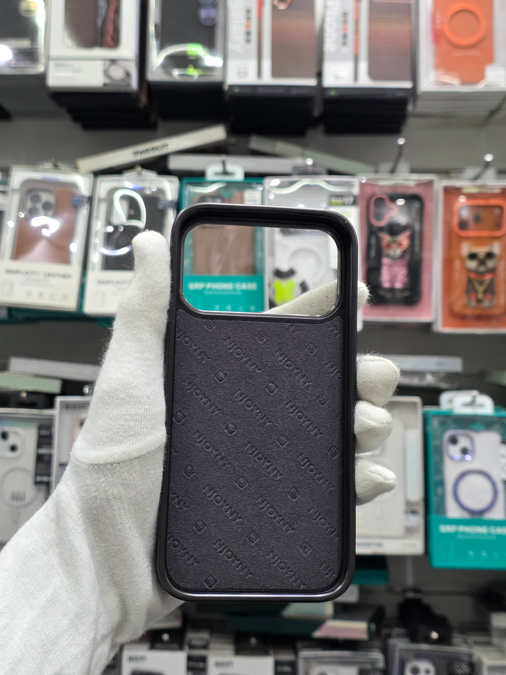NY Classis Leather Case with Stand - iPhone 18 Pro Max Back Cover