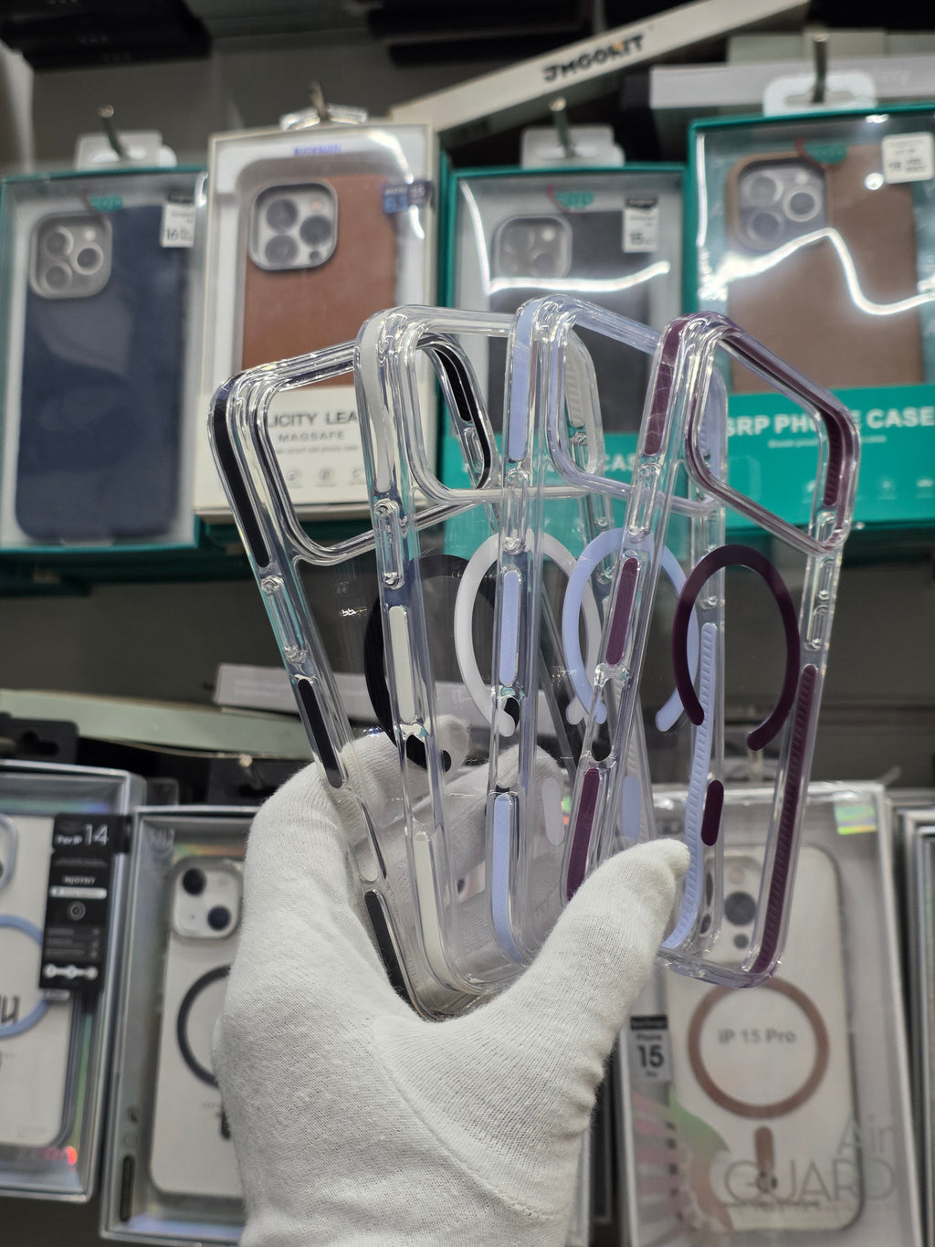 NY Transparent ShockProof with Magsafe - iPhone 18 Pro  Back Cover