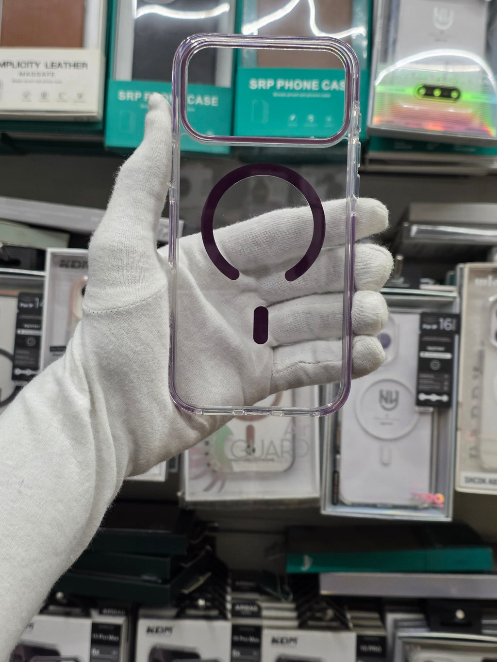 NY Transparent ShockProof with Magsafe - iPhone 18 Pro Max Back Cover