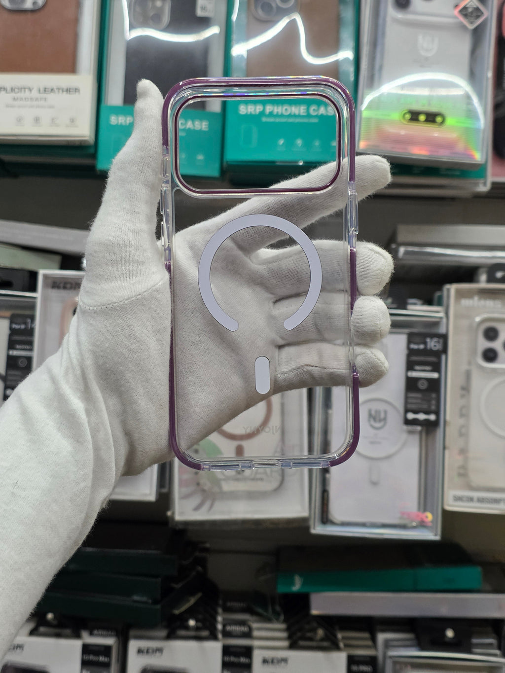 NY Transparent ShockProof with Magsafe - iPhone 18 Pro  Back Cover
