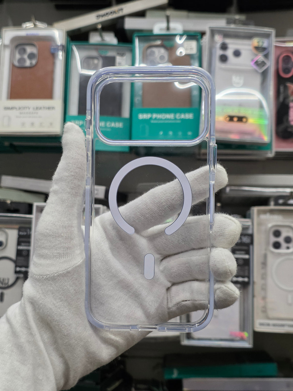 NY Transparent ShockProof with Magsafe - iPhone 18 Pro  Back Cover