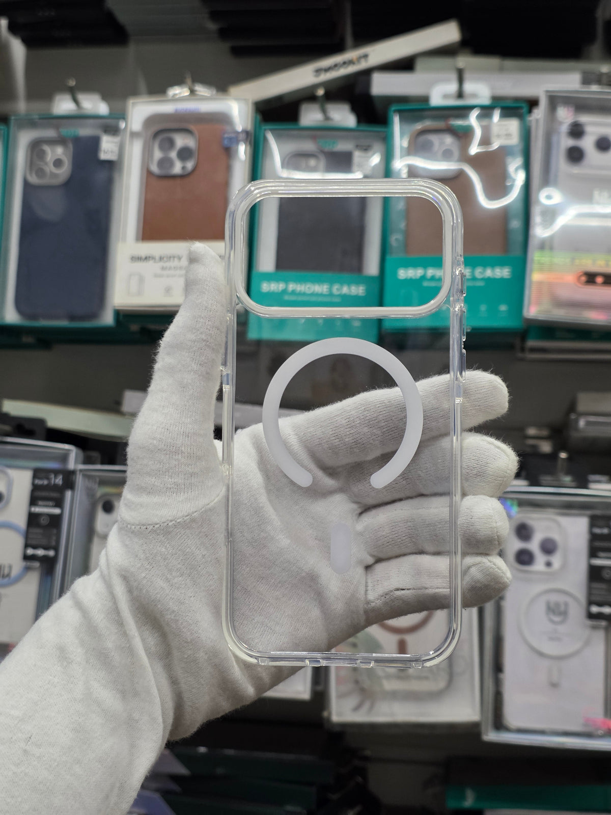 NY Transparent ShockProof with Magsafe - iPhone 18 Pro  Back Cover