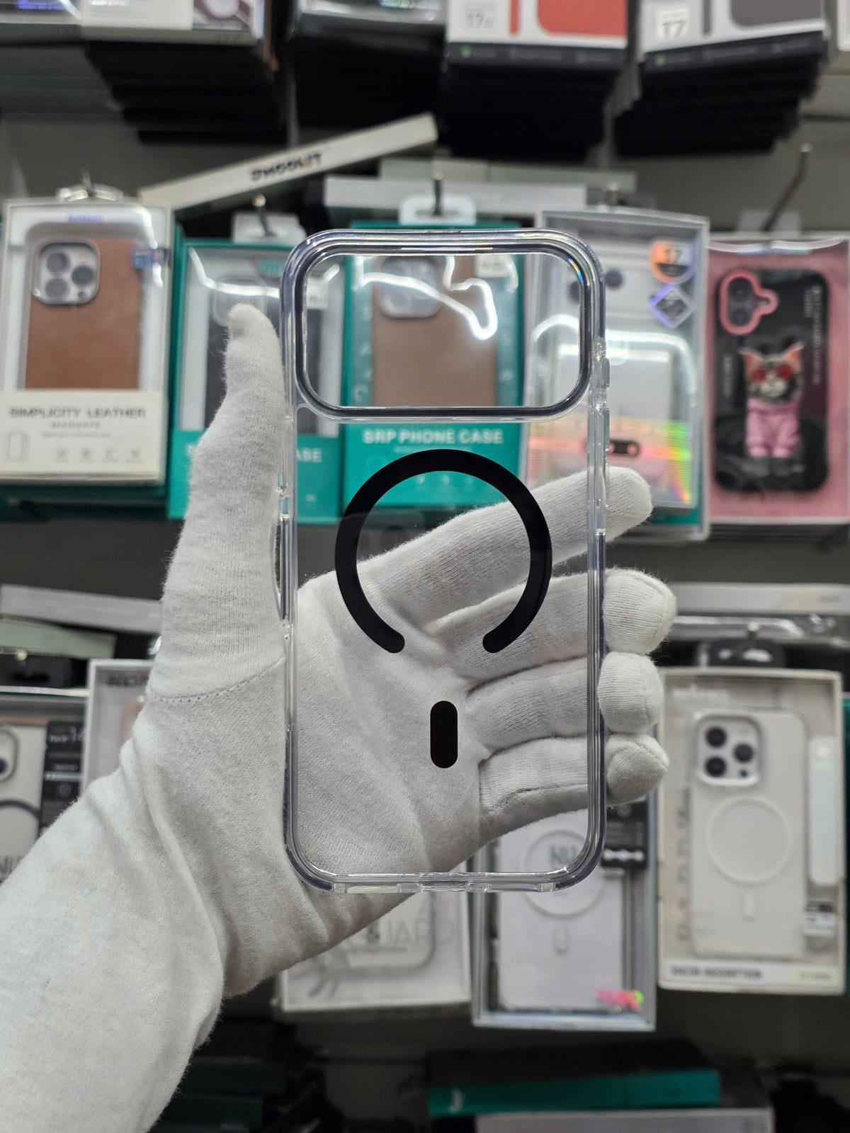 NY Transparent ShockProof with Magsafe - iPhone 18 Pro Max Back Cover