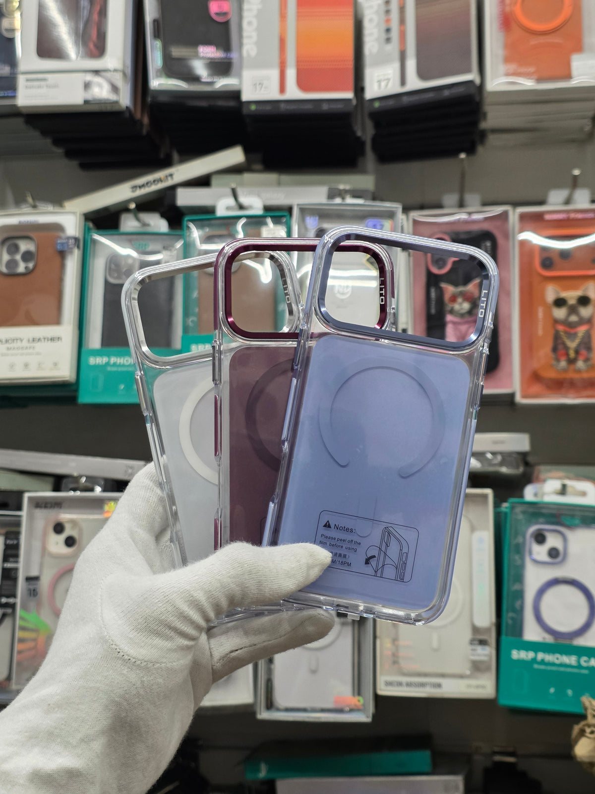 Lito Transparent Magnetic Shockproof Case - iPhone 18 Pro Max
