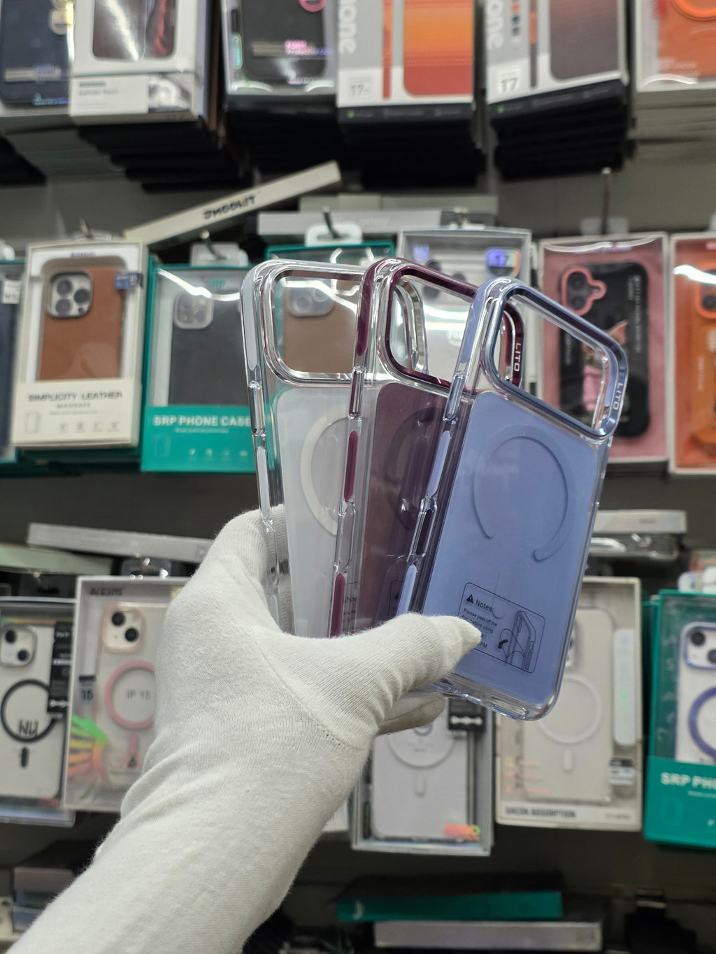 Lito Transparent Magnetic Shockproof Case - iPhone 18 Pro Max