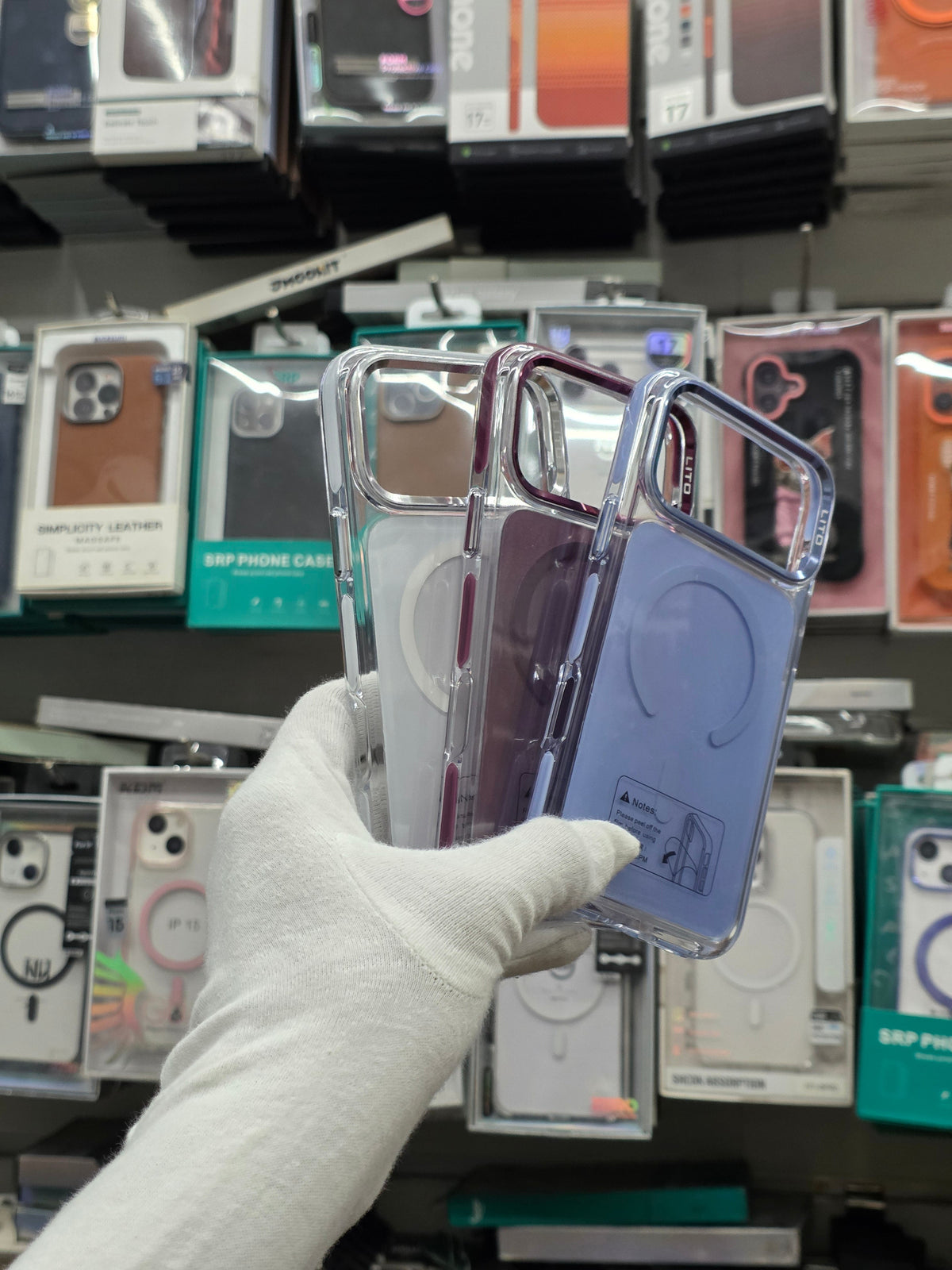 Lito Transparent Magnetic Shockproof Case - iPhone 18 Pro Max