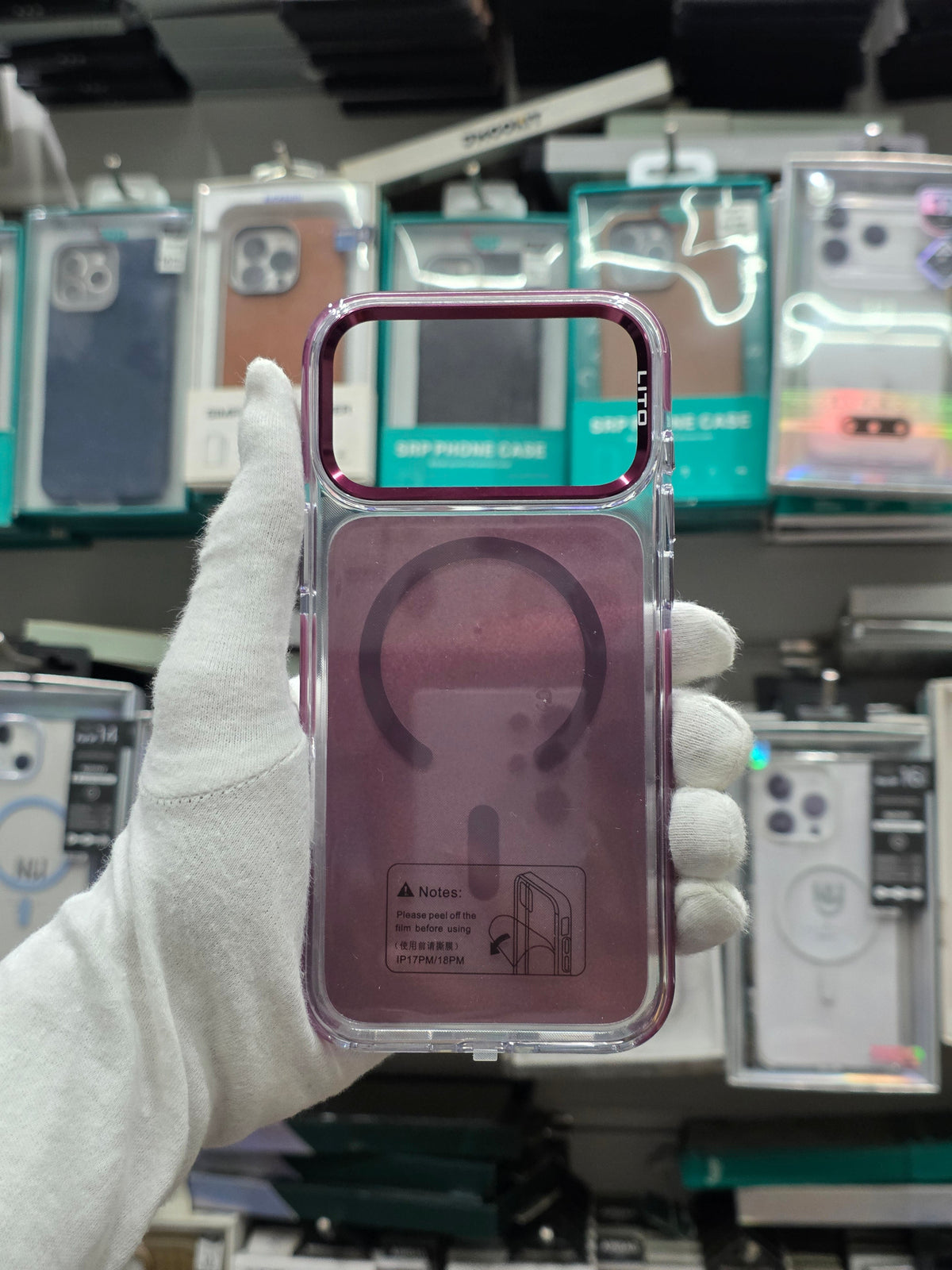 Lito Transparent Magnetic Shockproof Case - iPhone 18 Pro Max