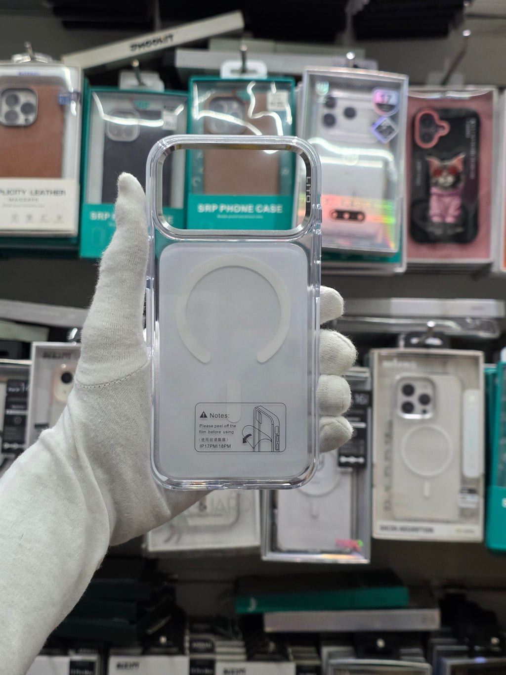 Lito Transparent Magnetic Shockproof Case - iPhone 18 Pro Max