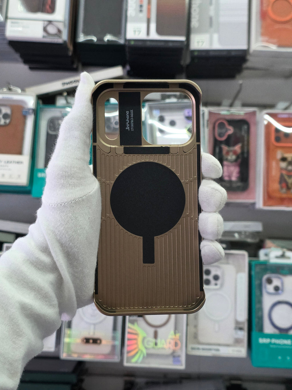 NY Leather Perfume - iPhone 18 Pro Back Cover