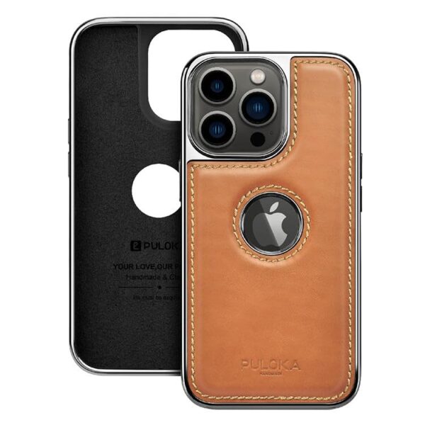 PULOKA Classic Leather - iPhone 15 Pro Back Cover