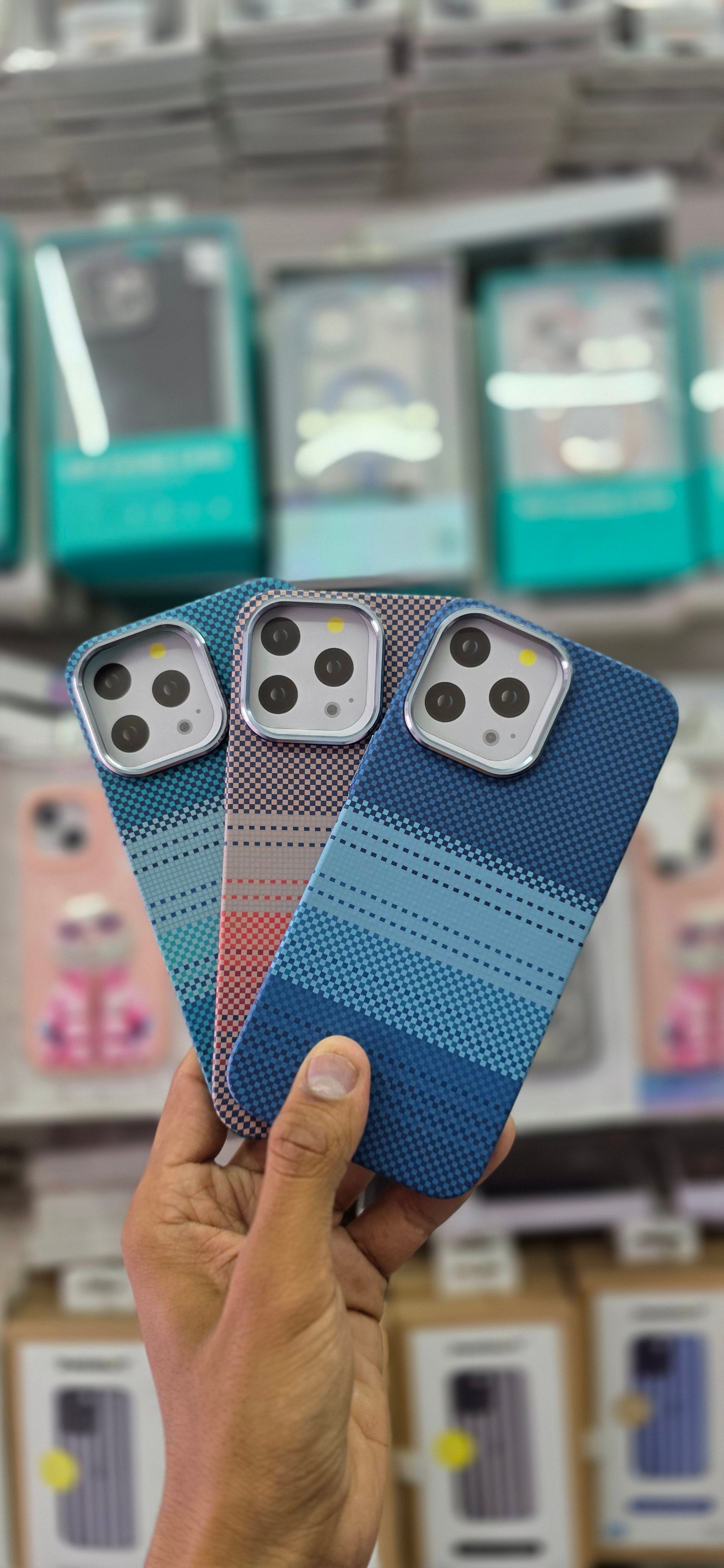 PIBLUE Kevlar Magsafe Case - iPhone 15 Pro
