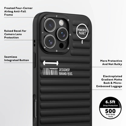 Youngkit True Color Luggage Phone Case - iPhone 16 Pro Back Cover