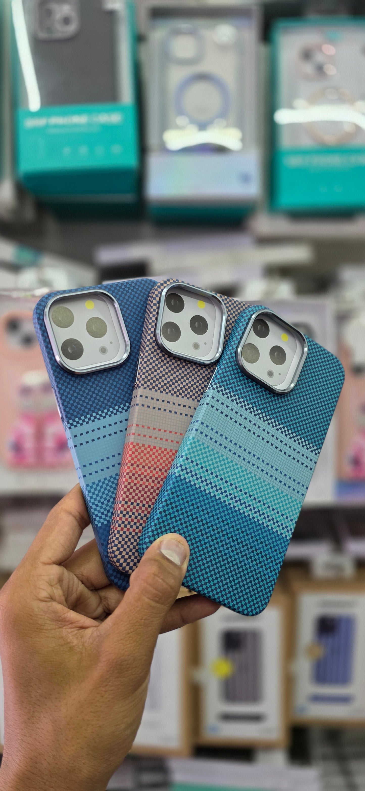 PIBLUE Kevlar Magsafe Case - iPhone 15 Pro Max