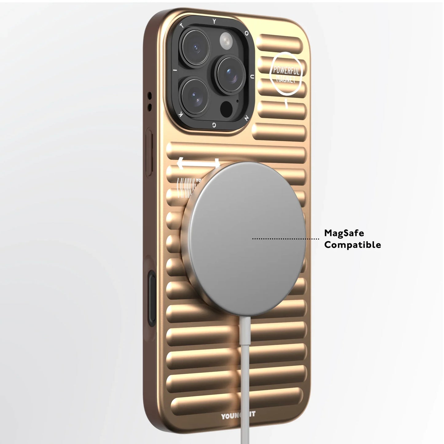 Youngkit True Color Luggage Phone Case - iPhone 16 Pro Max Back Cover