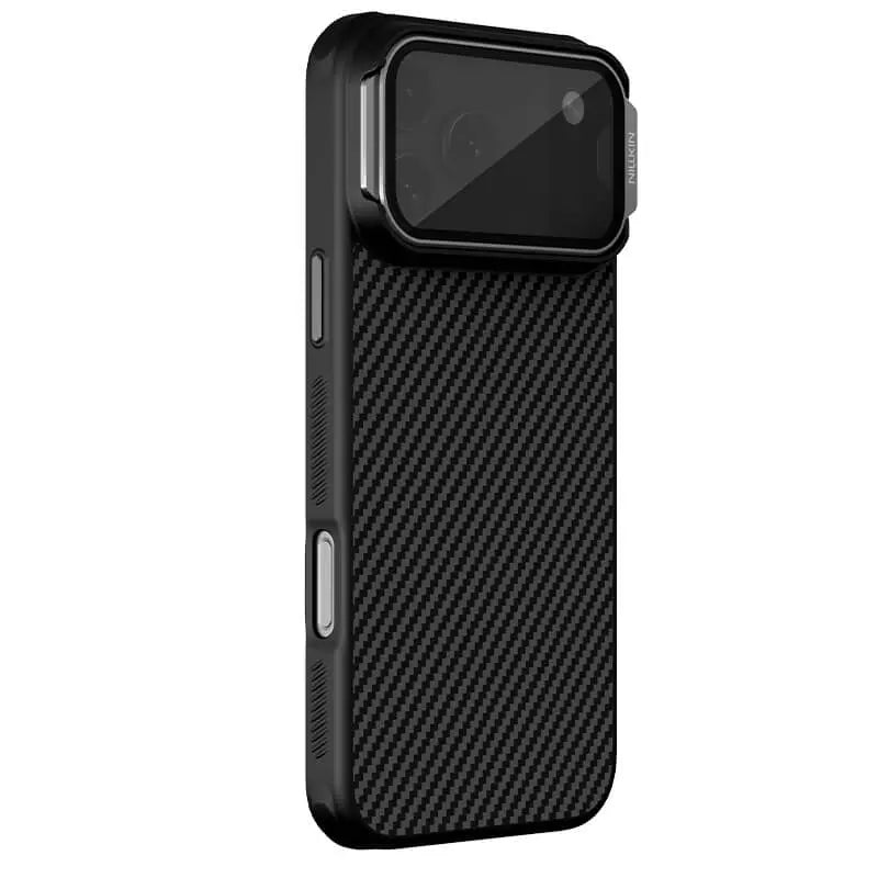 Nillkin CarboProp Magnetic MagSafe Transparent Lens Guard Edition Aramid fiber armor case - Apple iPhone 17 Pro Back Cover