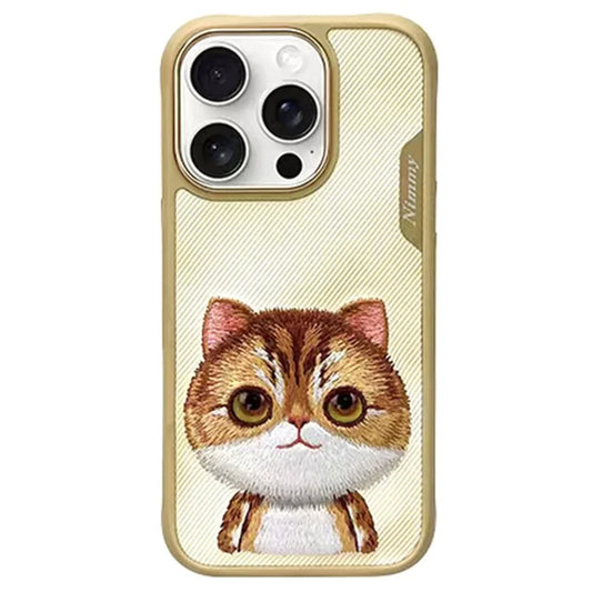 Nimmy Golden British Shorthair For iPhone 16 Pro Max Back Cover