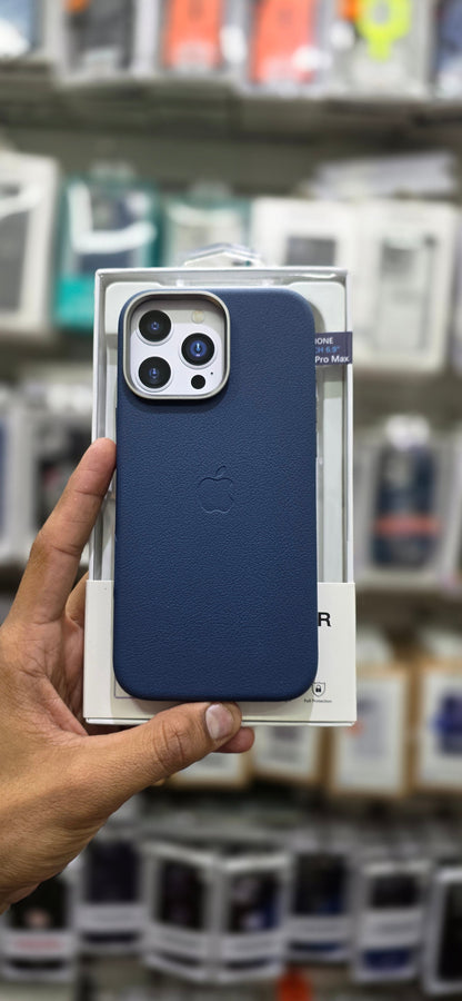 BUCKSUITI PU Slim Leather Case - iPhone 16 Pro Max Back Cover