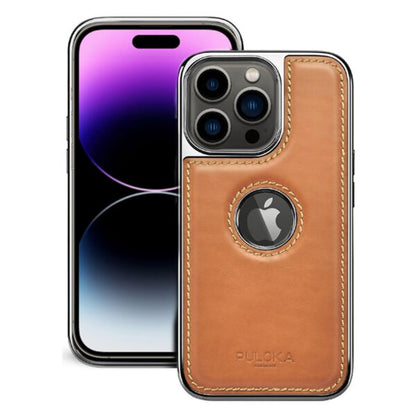 PULOKA Classic Leather - iPhone 15 Pro Back Cover