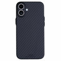 X-LEVEL Magnetic Carbon Fiber Texture Case - iPhone 16 Back Cover