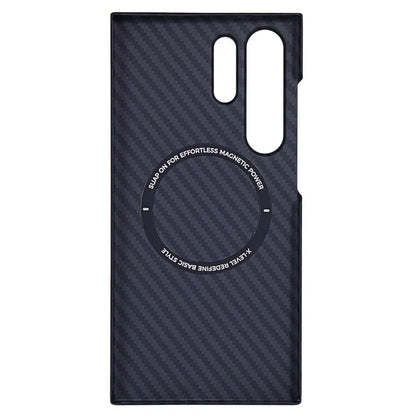 X-LEVEL Magnetic Carbon Fiber Texture Case - Samsung S25 Ultra