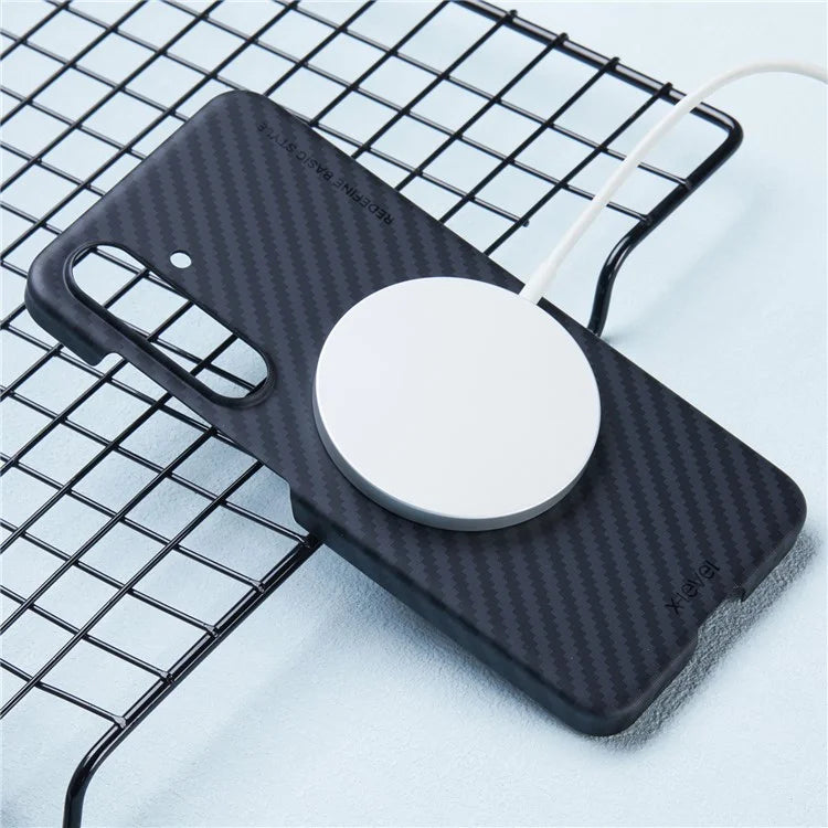 X-LEVEL Magnetic Carbon Fiber Texture Case - Samsung S25
