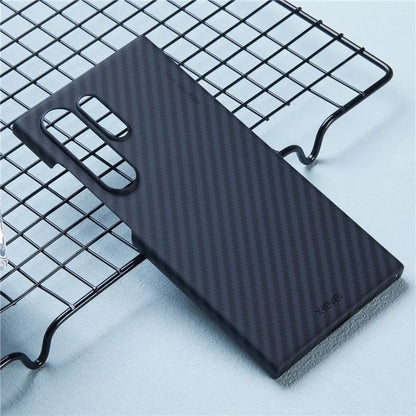 X-LEVEL Magnetic Carbon Fiber Texture Case - Samsung S25 Ultra