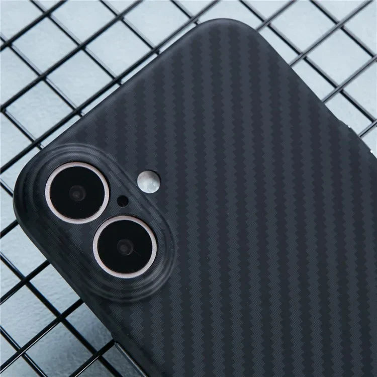 X-LEVEL Magnetic Carbon Fiber Texture Case - iPhone 16 Back Cover