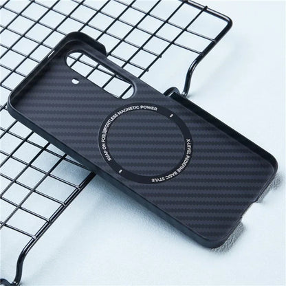 X-LEVEL Magnetic Carbon Fiber Texture Case - Samsung S25