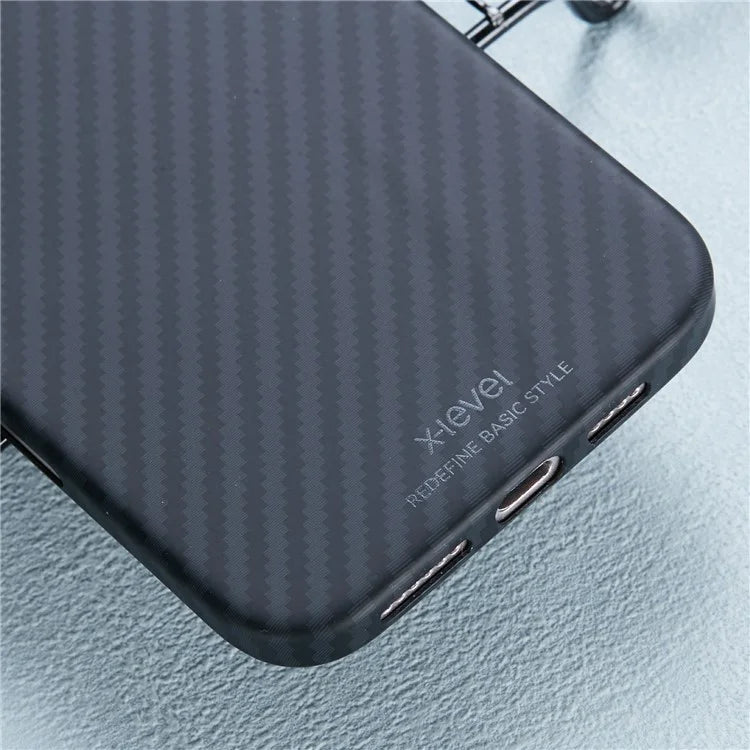 X-LEVEL Magnetic Carbon Fiber Texture Case - iPhone 16 Plus Back Cover