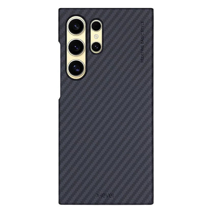 X-LEVEL Magnetic Carbon Fiber Texture Case - Samsung S25 Ultra