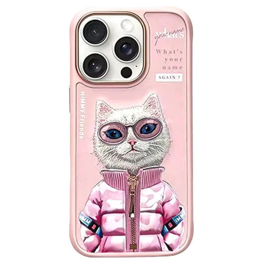 Nimmy Cool White Rich & Beauty For iPhone 16 Pro Back Cover