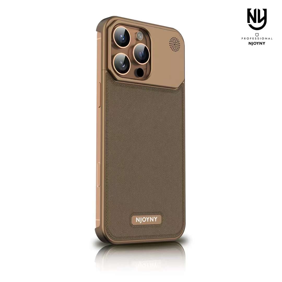 NY Leather Perfume - iPhone 16 Pro Max Back Cover