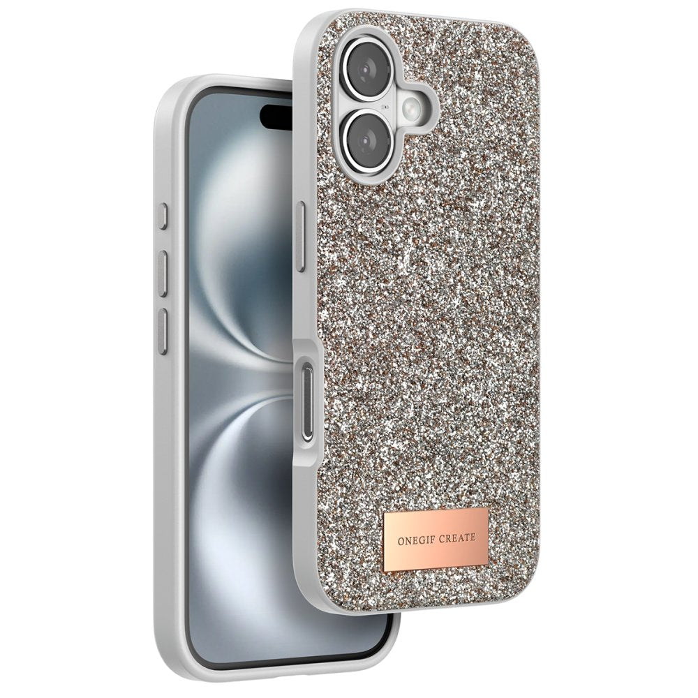 Onegif Glitter Case - iPhone 16 Back Cover
